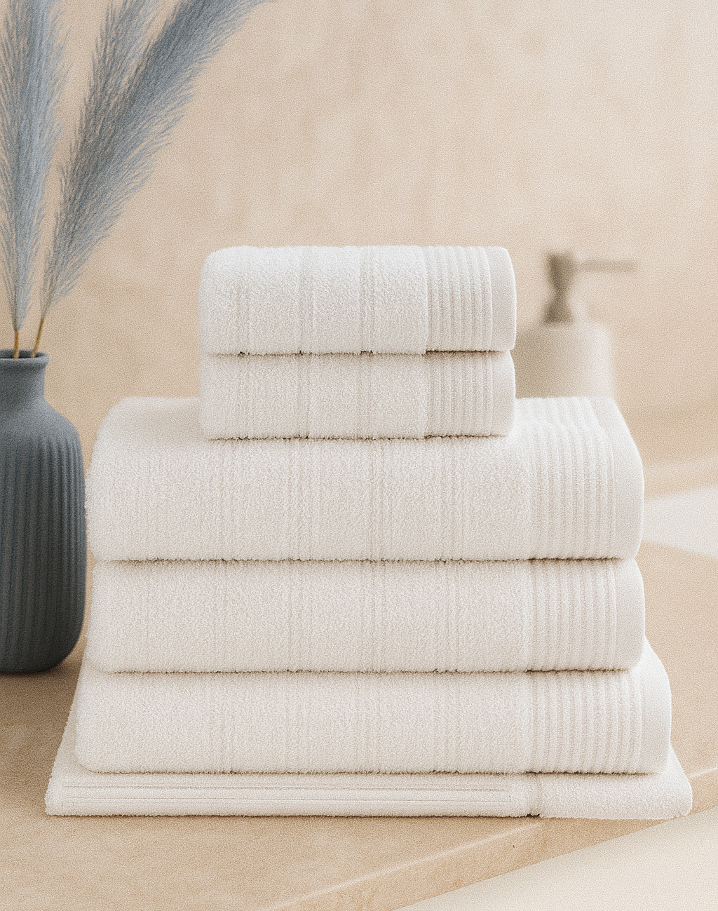 Soul Ultra Cotton Towel Bundles - White