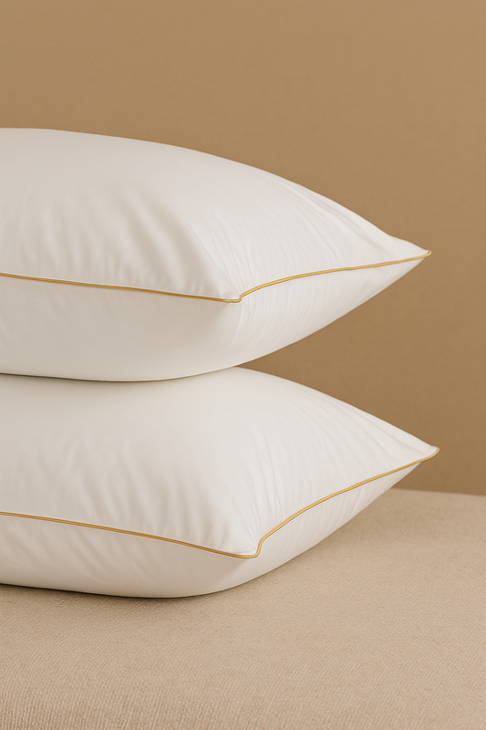 Pillow Plume Bundle – Set of 2 Cotton Pillows (50 × 70 cm)