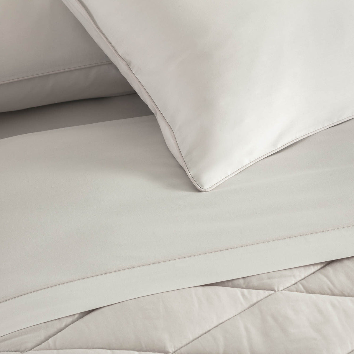 Signature King Duvet – 180 Thread Count Combed Cotton Percale (Beige)