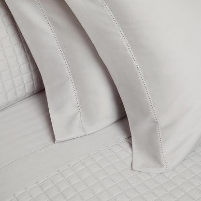Versailles Satin (Grey) – Double 4-Piece Bedding Set
