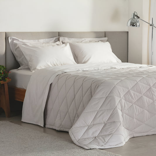 Signature King Duvet – 180 Thread Count Combed Cotton Percale (Beige)